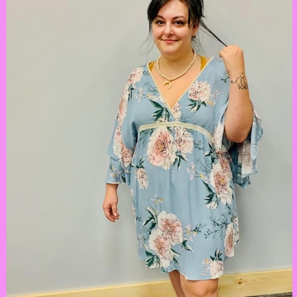 Babydoll floral dress - Picture 1 of 1